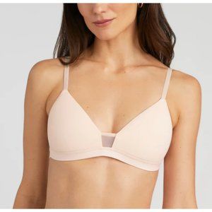 NWT | Pepper Feelgood Wire Free T-Shirt Bra Size Small Sienna Rose New